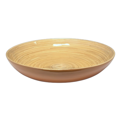 albert L. (punkt) Inc. - Bamboo Fruit Bowl: Yellow