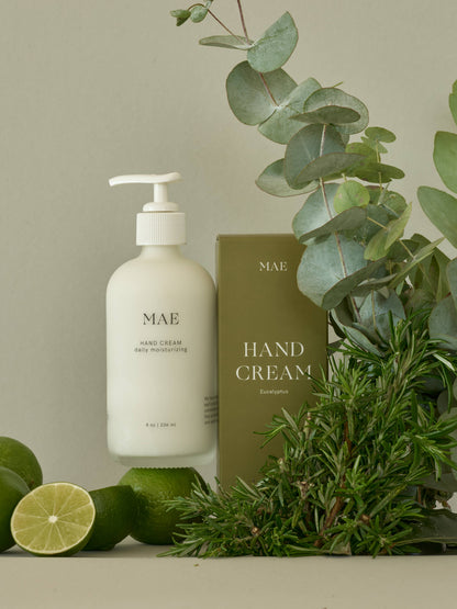 MAE - Eucalyptus Moisturizing Hand Cream - Vegan, Essential Oil