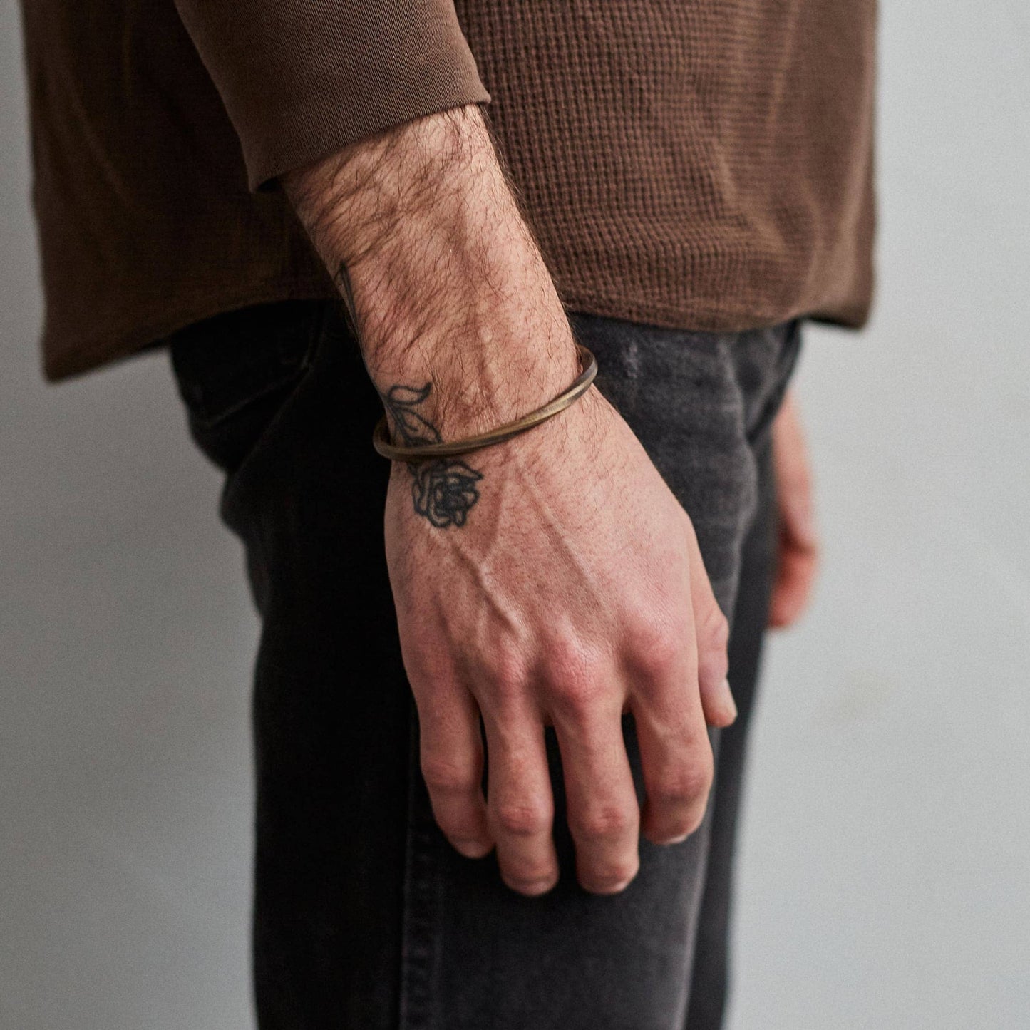 Studebaker Cuff: Brass / Polished