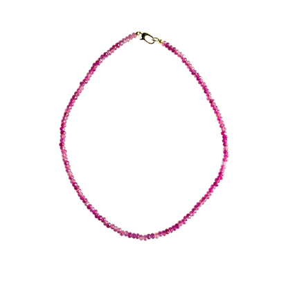 Market and King - Dainty Candy Gemstone Necklace: Turquoise