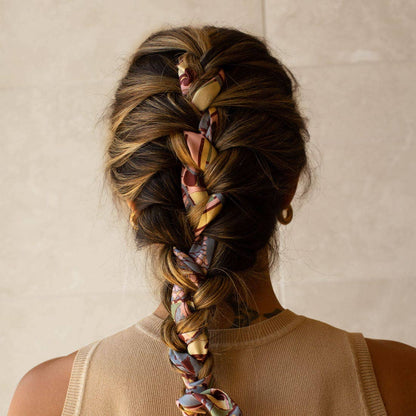 Silk Twilly Scarf: Pastel