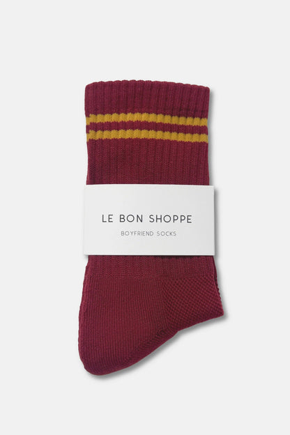Boyfriend Socks: Clay