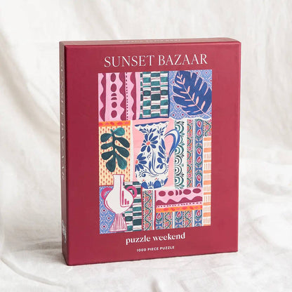 Sunset Bazaar 1000 Piece Puzzle