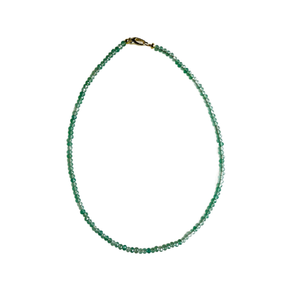 Market and King - Dainty Candy Gemstone Necklace: Turquoise
