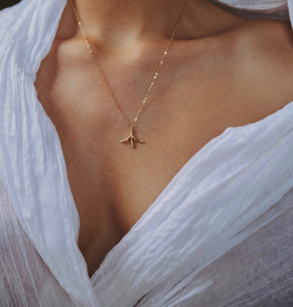 Faye Necklace: 20" / Sterling Silver