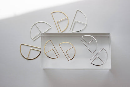 Sm. Round Profile Earrings: 14K Gold Fill