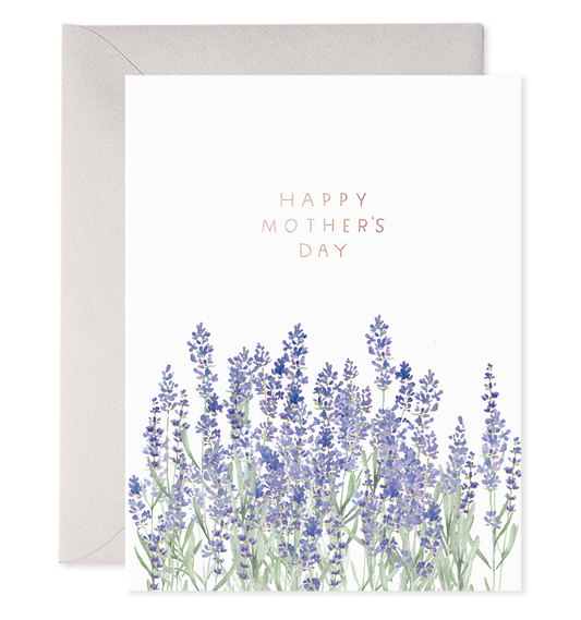 Lavender Mom Mother's Day Greeting Card