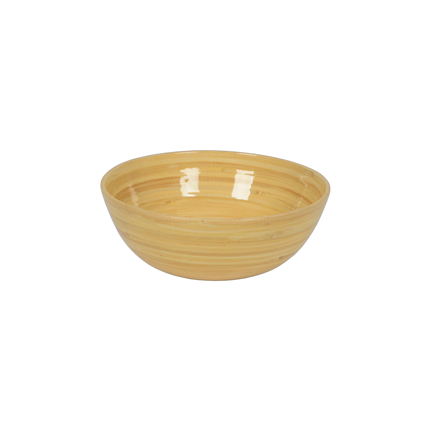 Bamboo Salad Bowl: White