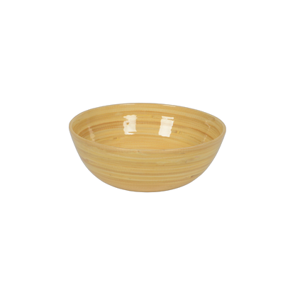 Bamboo Salad Bowl: White