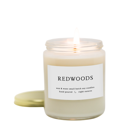 Redwoods Modern Candle