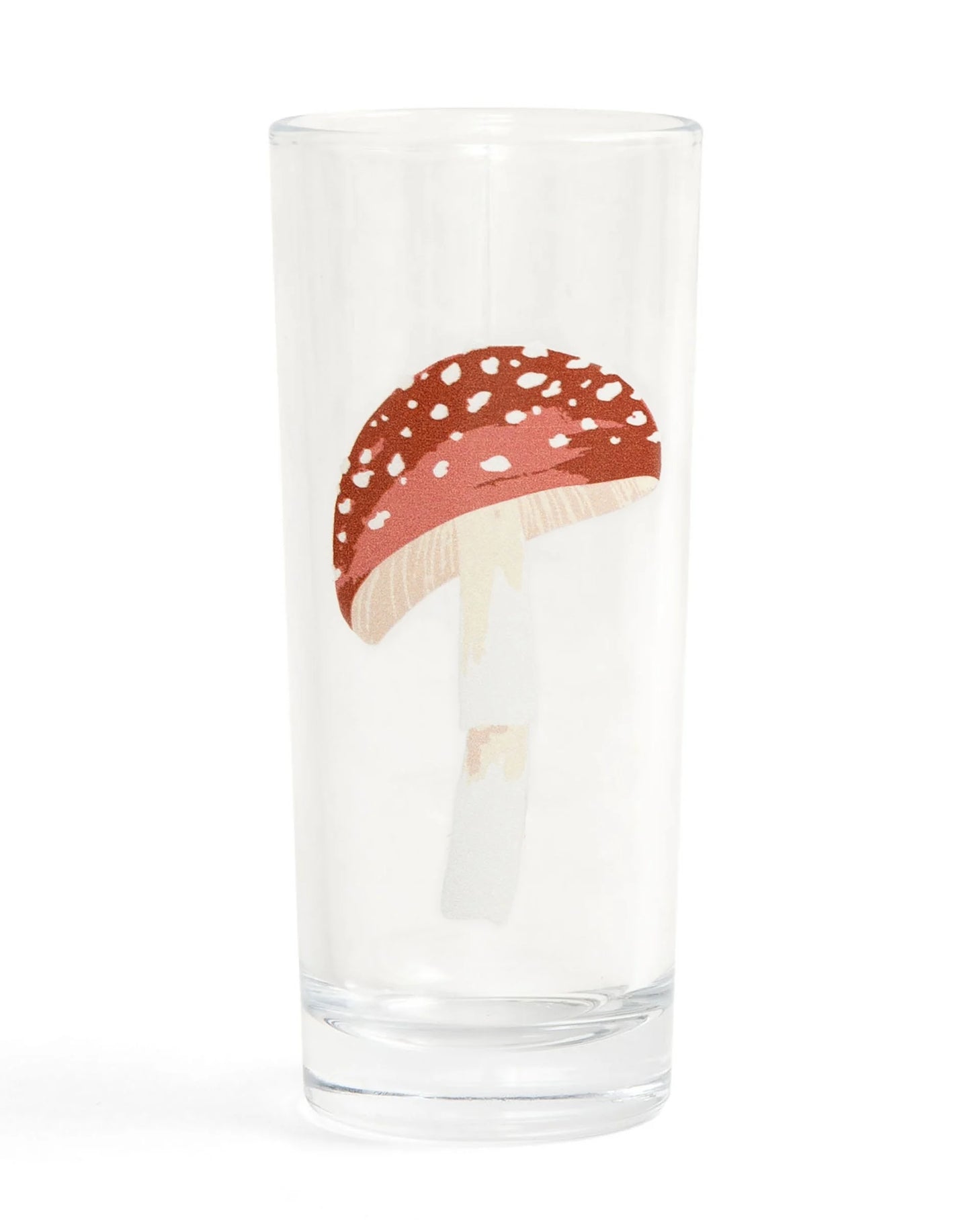 Red Cap Mushroom Juice Glass