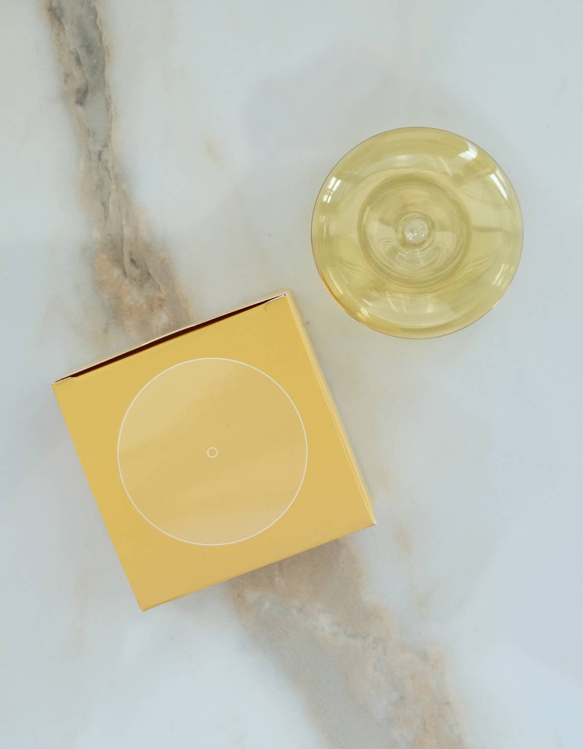 Glass Bubble Incense Holder : Martini Olive Translucent