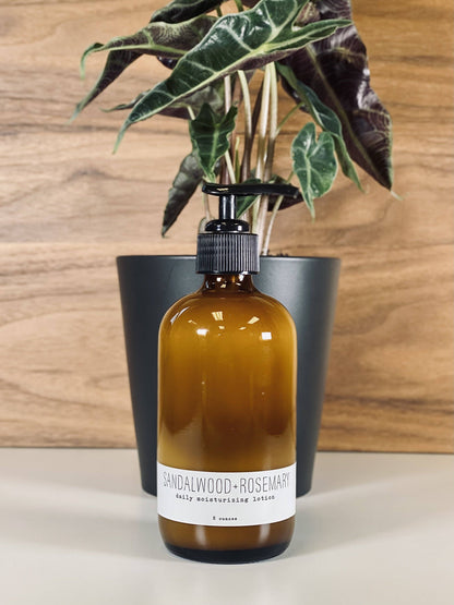 Daily Moisturizing Lotion -Sandalwood + Rosemary