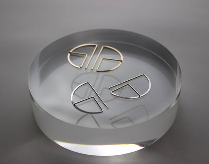 Sm. Round Profile Earrings: 14K Gold Fill