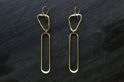 Phora Earrings: Gold Fill / Brass