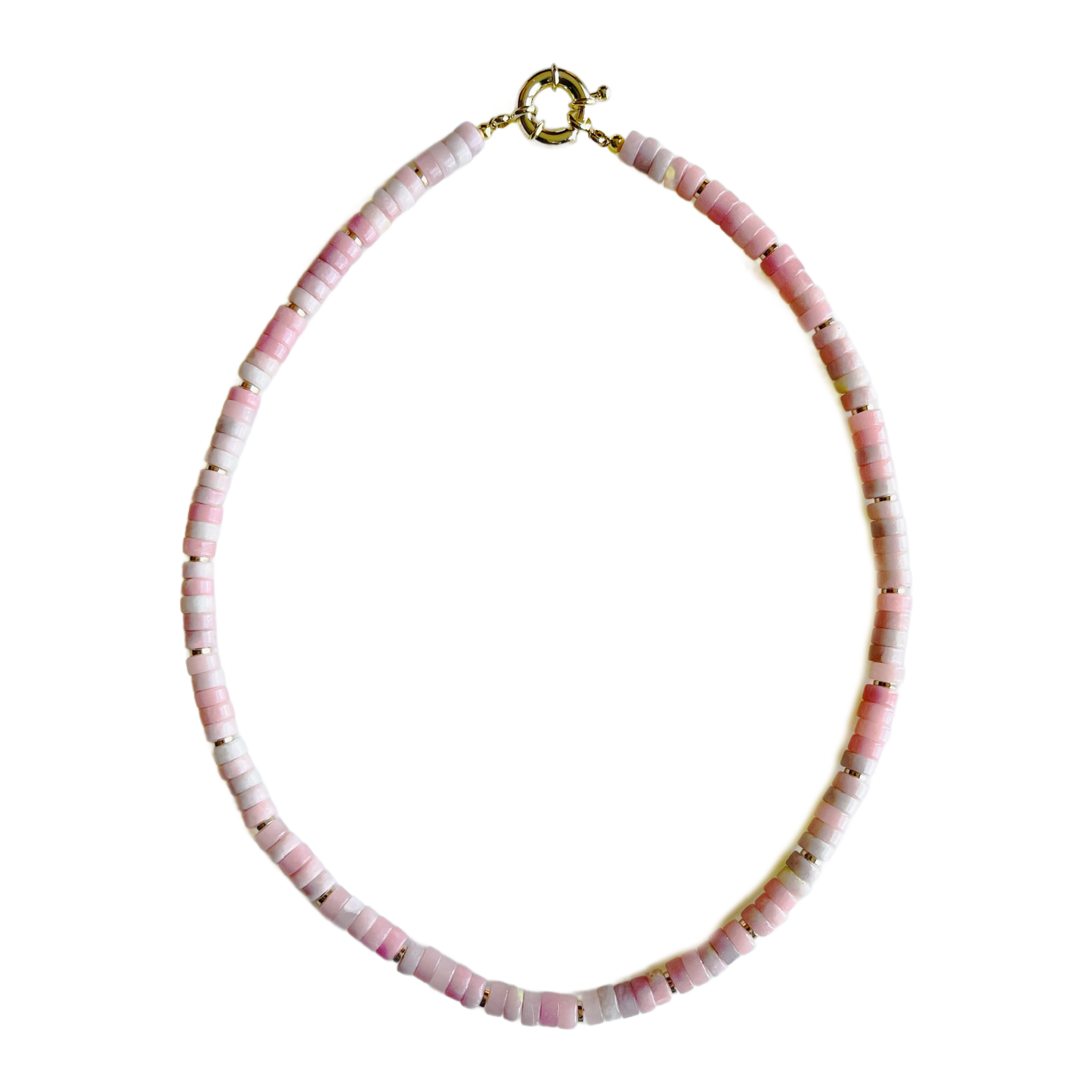 Market and King - The Lollie Necklace: Turquoise Sea Sediment Jasper