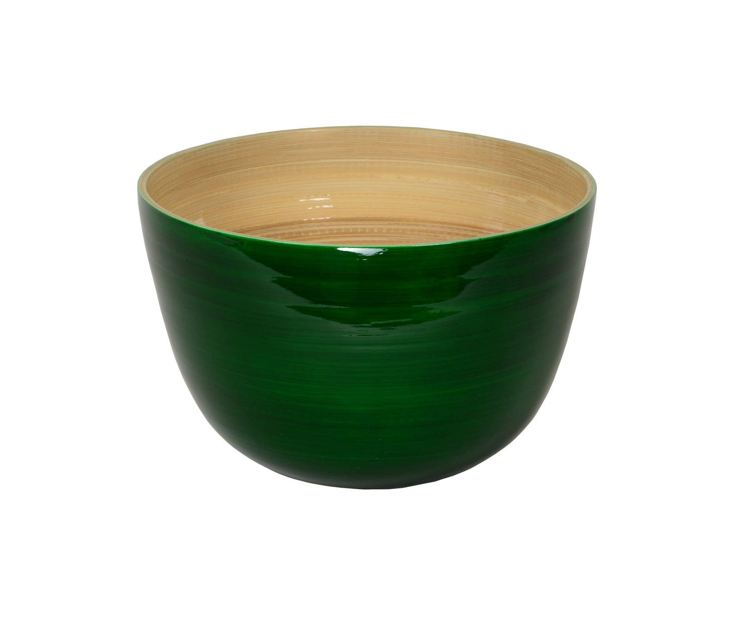 Bamboo Serving Bowl: Grass Green