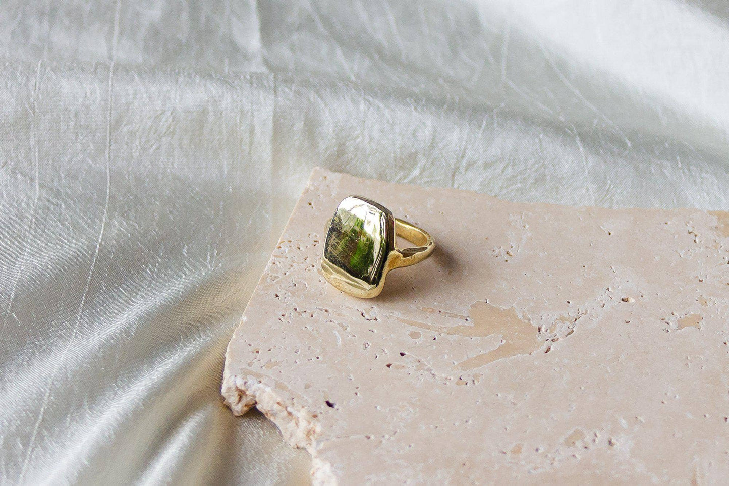 Ingot Ring: Brass