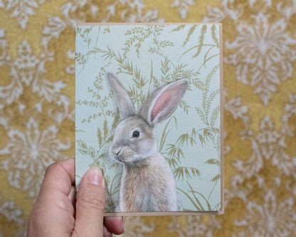 Emily Uchytil - Rabbit -  Note Card