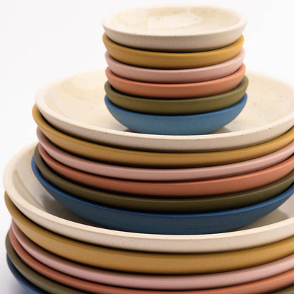The Small Appetizer Plate: Natural Speckle