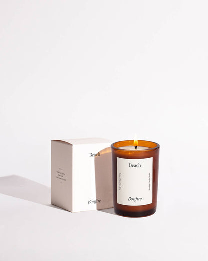 Beach Bonfire Fall Candle