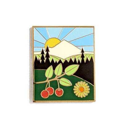 Mount Hood Hard Enamel Pin