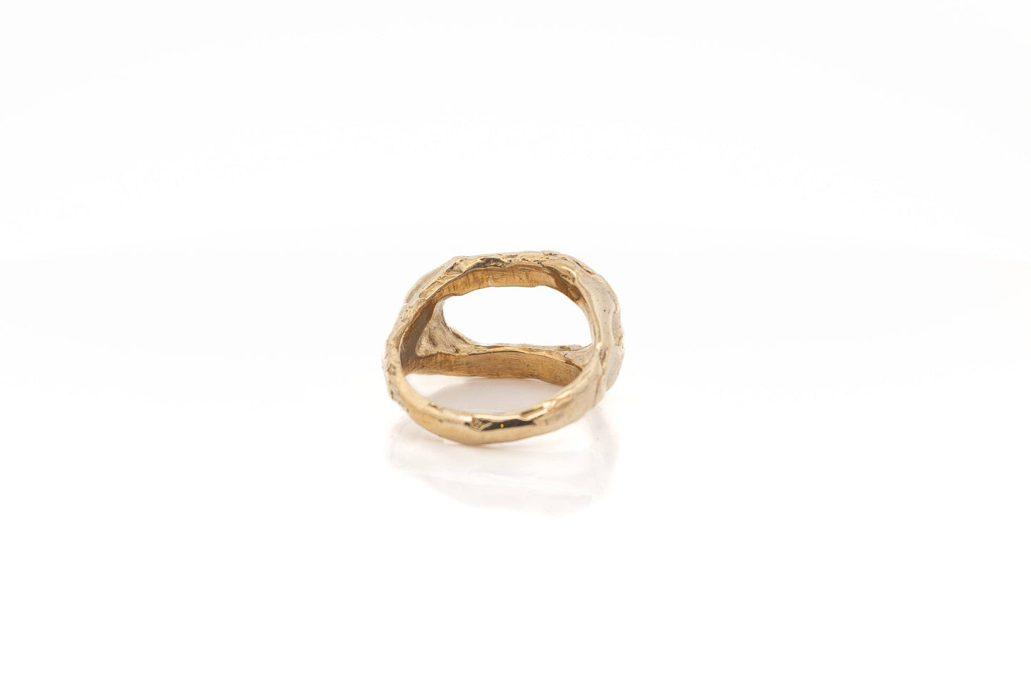 Cinder Gold Open Ring: 7