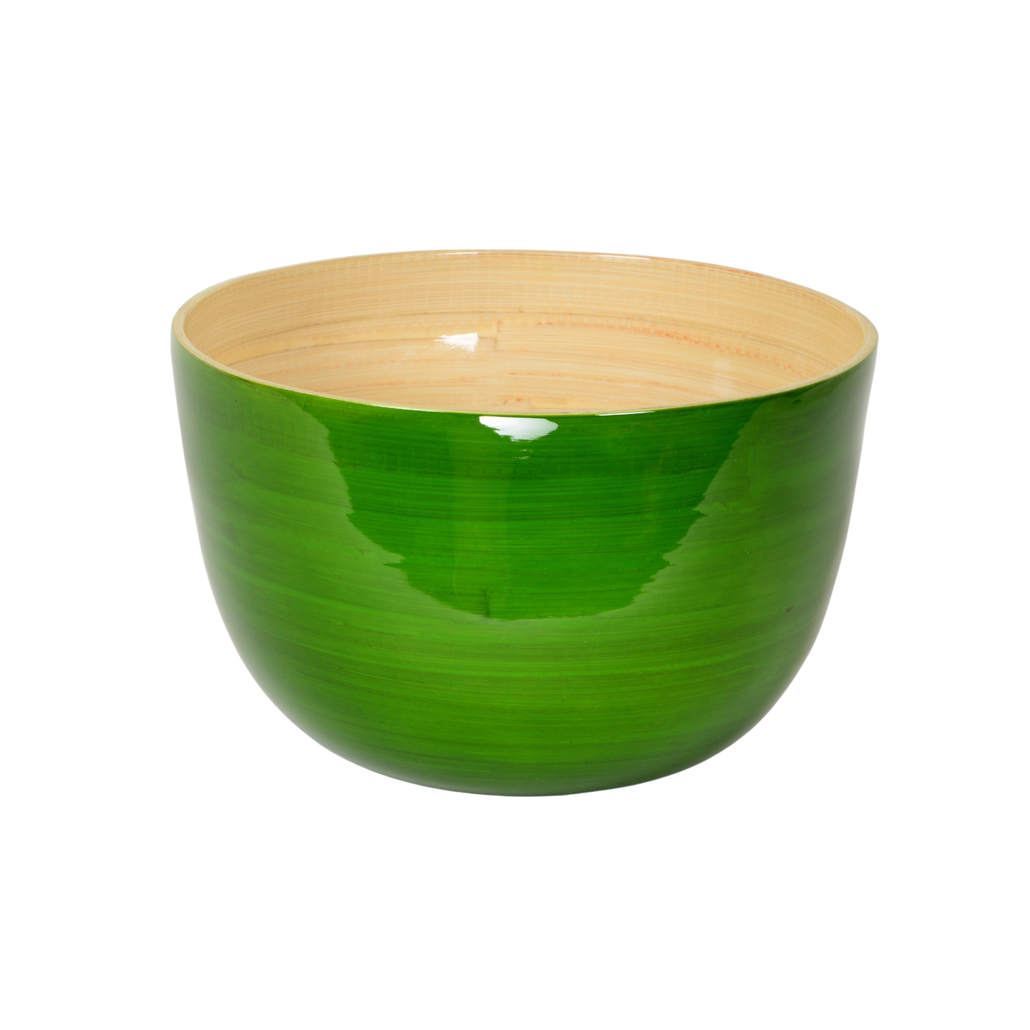 Bamboo Serving Bowl: Pastel Green
