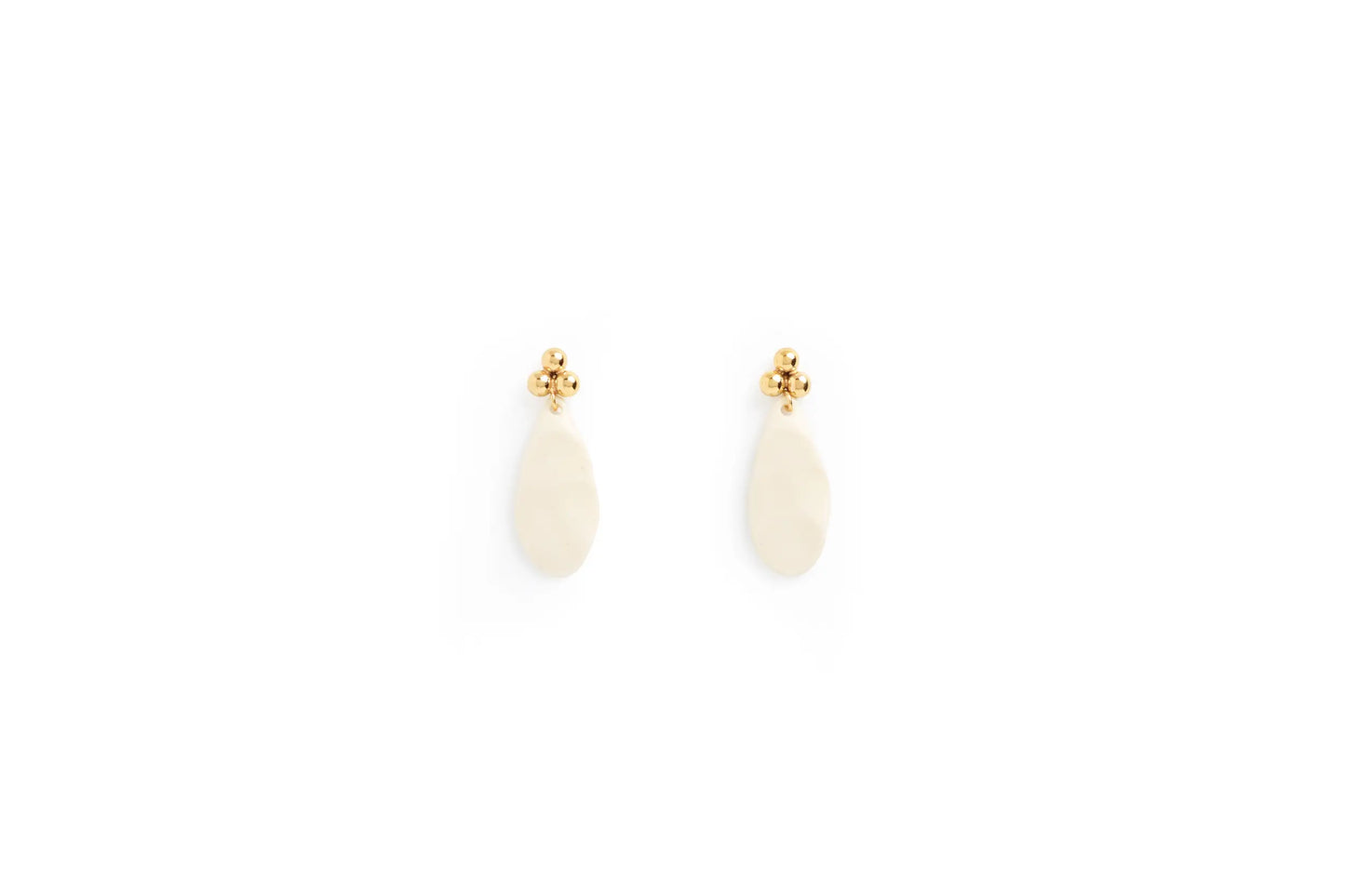 Porcelain Petite Petal Drops