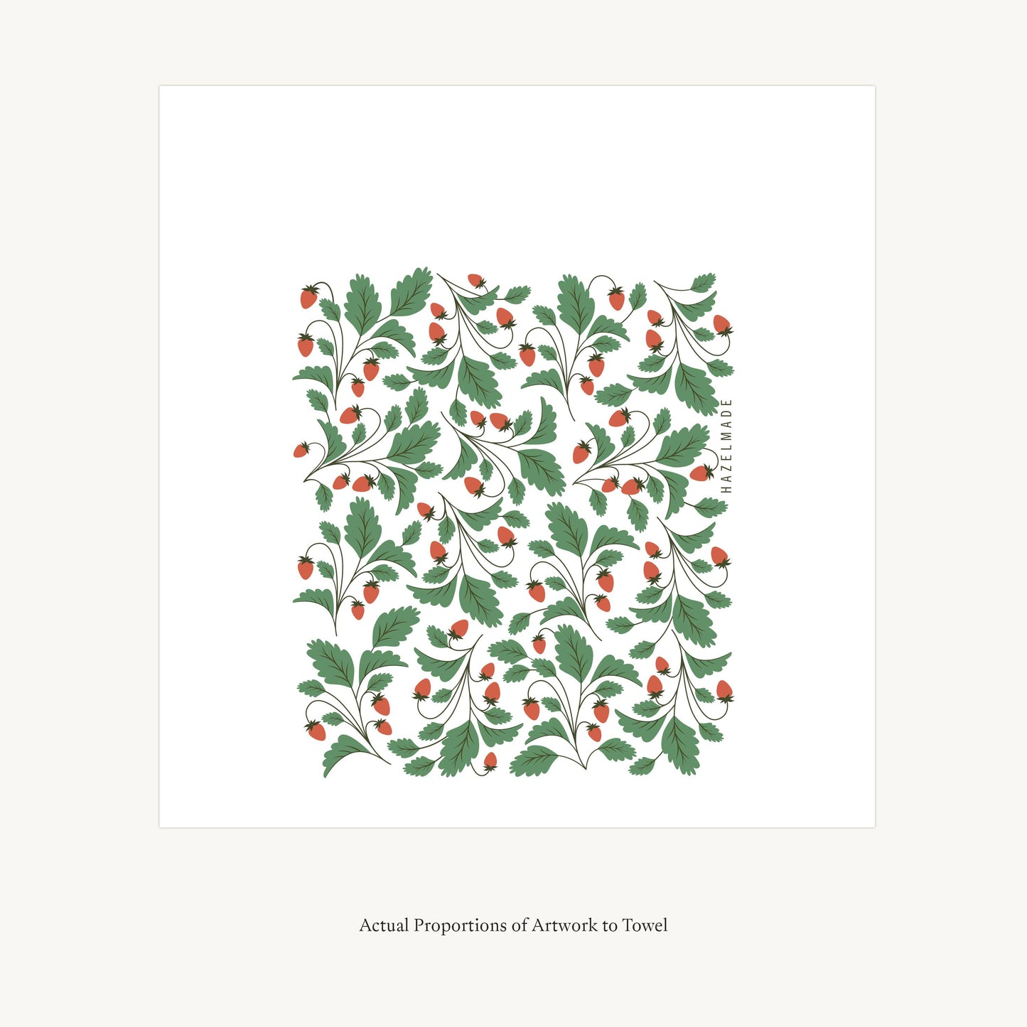 Strawberry Tea Towel
