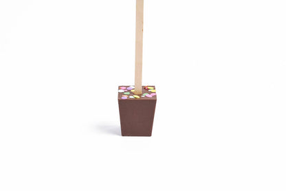 Hot  Chocolate on a Stick- Orange (dark)