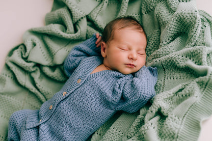 Sage Baby Blanket