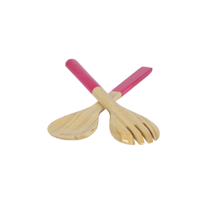 Small Bamboo Server Set: Orange