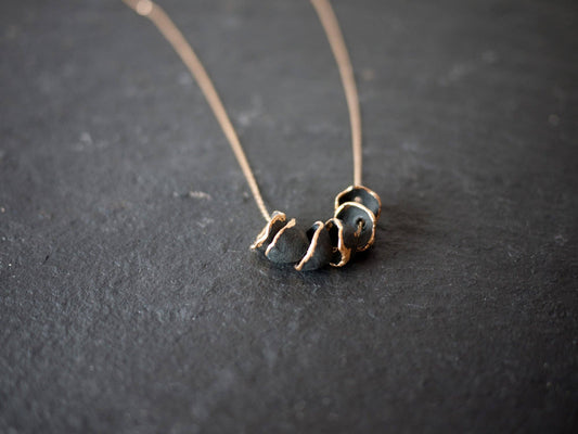 Hana Stack Necklace: White Porcelain