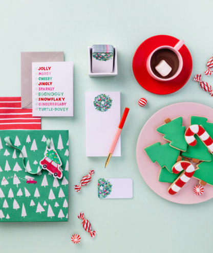 Fa La La La La Trees Christmas Card Set
