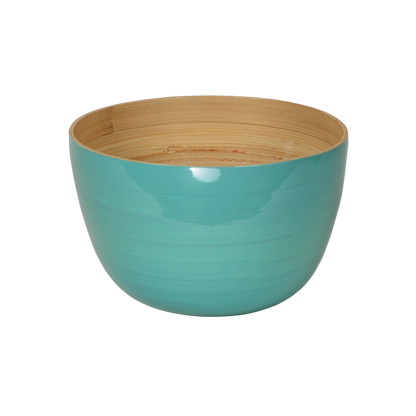 Bamboo Serving Bowl: Pastel Green
