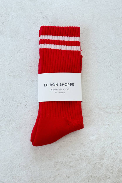 Le Bon Shoppe - Extended Boyfriend Socks: Navy