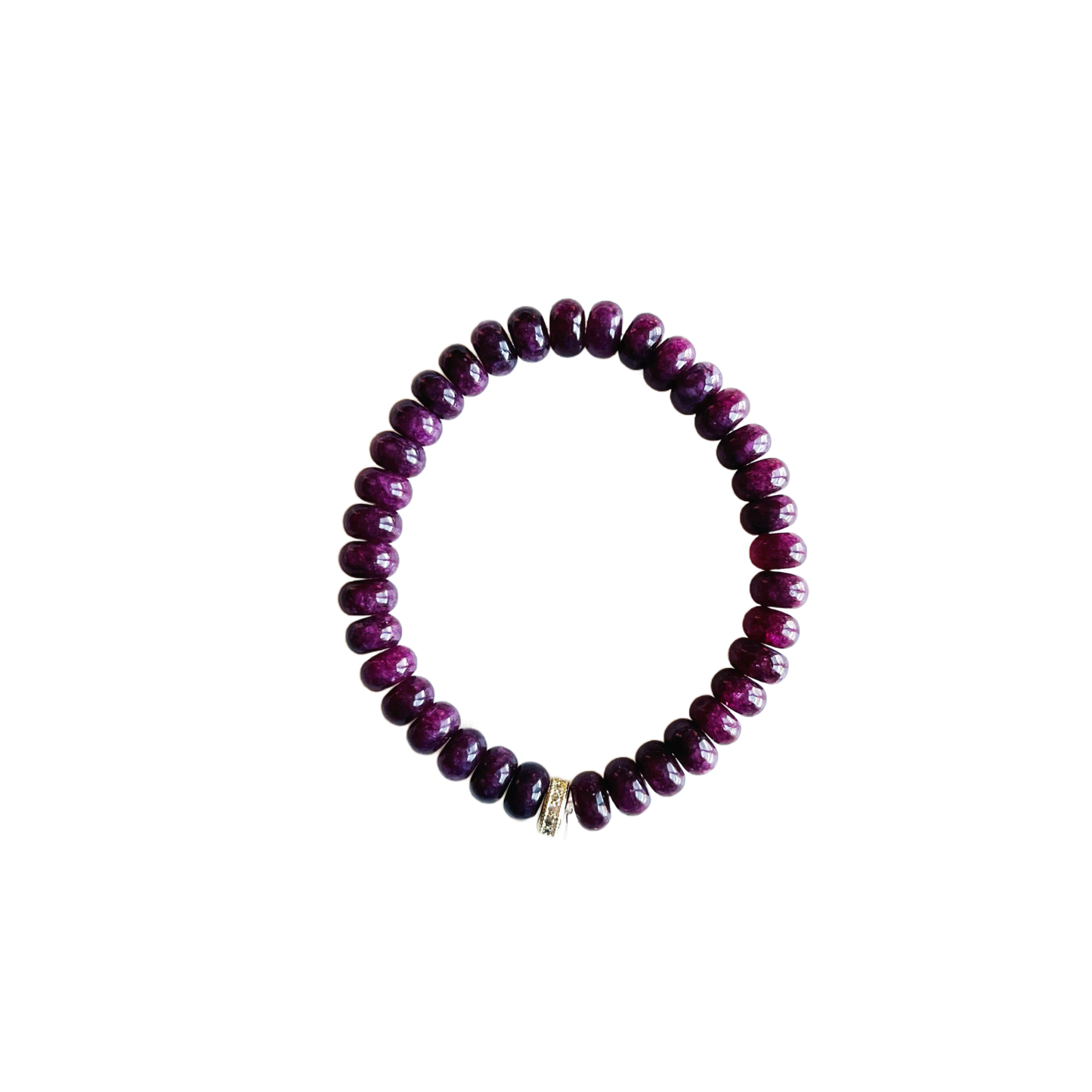 Market and King - Candy Stretch Bracelets: Matte Turquoise Imperial Jasper