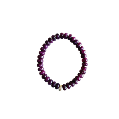 Market and King - Candy Stretch Bracelets: Green Ocean Jade