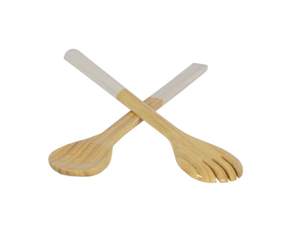 Large Bamboo Server Set: Red