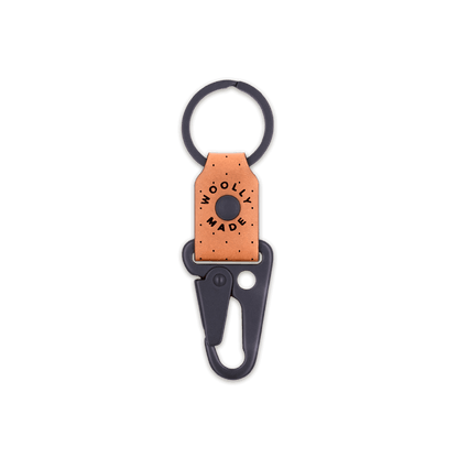 Woolly Made - Clip Keychain: Tan
