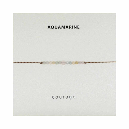 Aquamarine Morganite Bracelet