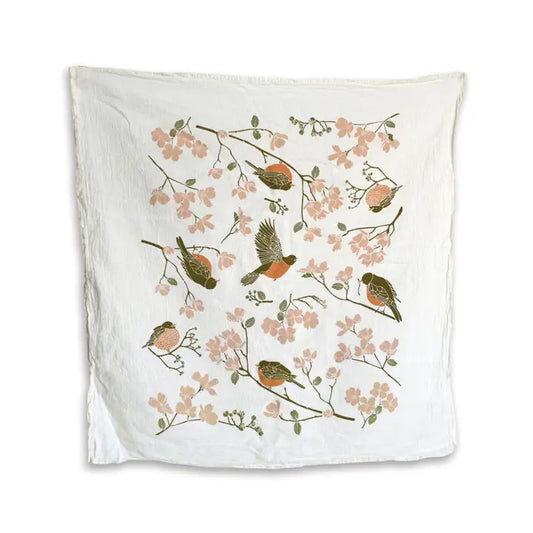 Early Bird Tea Towel