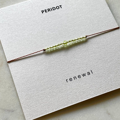Peridot Bracelet