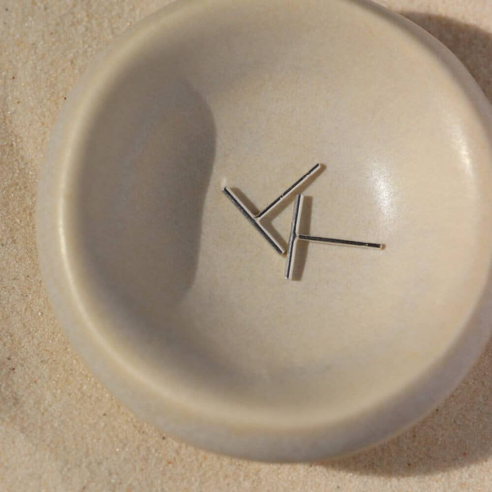 Bar Studs: 14k Gold Fill / Short