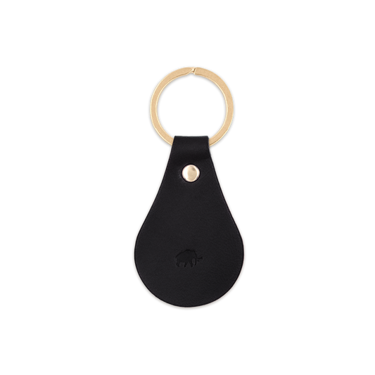 Woolly Made - Tab Keychain: Black