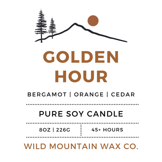 Golden Hour | 8oz Soy Candle