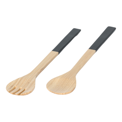 albert L. (punkt) Inc. - Large Bamboo Server Set: Navy Blue