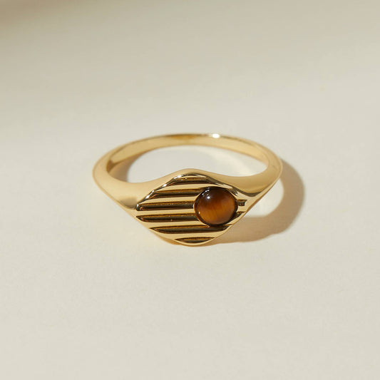 Remi Ring with Tigers Eye