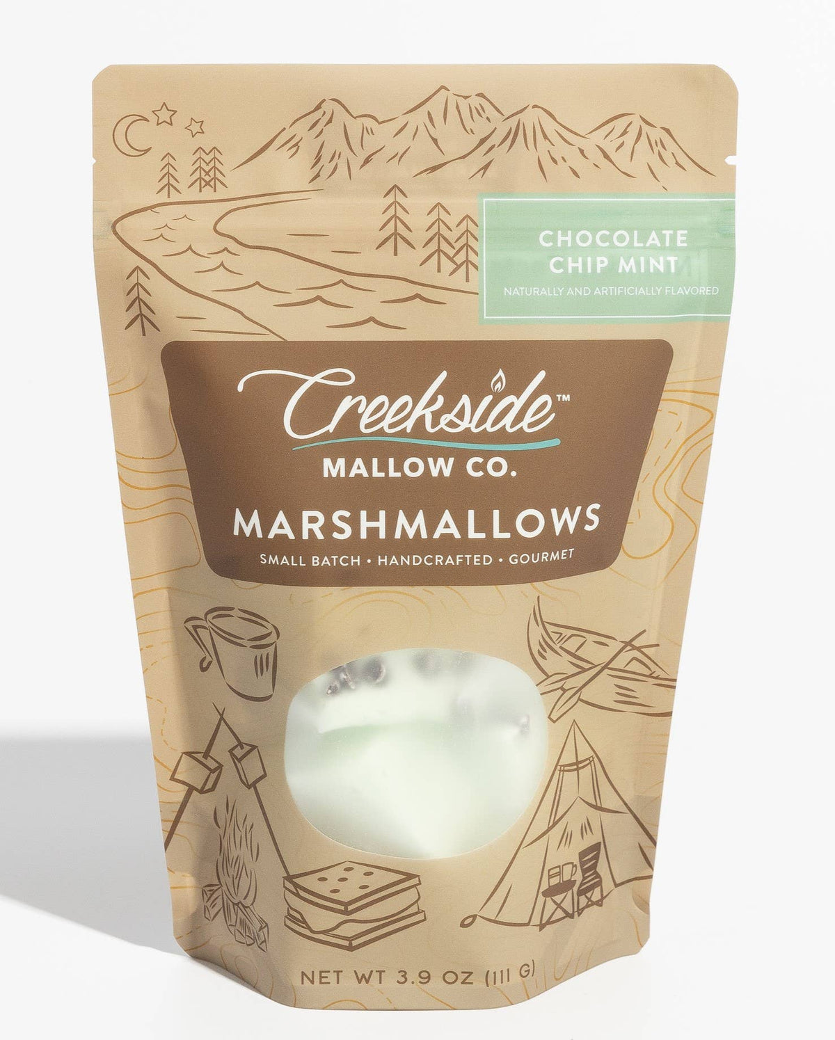 Creekside Mallow Co. - Small Marshmallow Bags - 6 Count: Vanilla